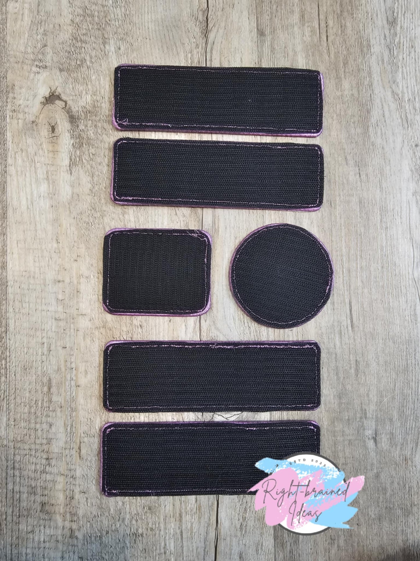 Service Dog Ignore Me In Training Lavender on Seafoam Twill Grow With Them Six-piece Set