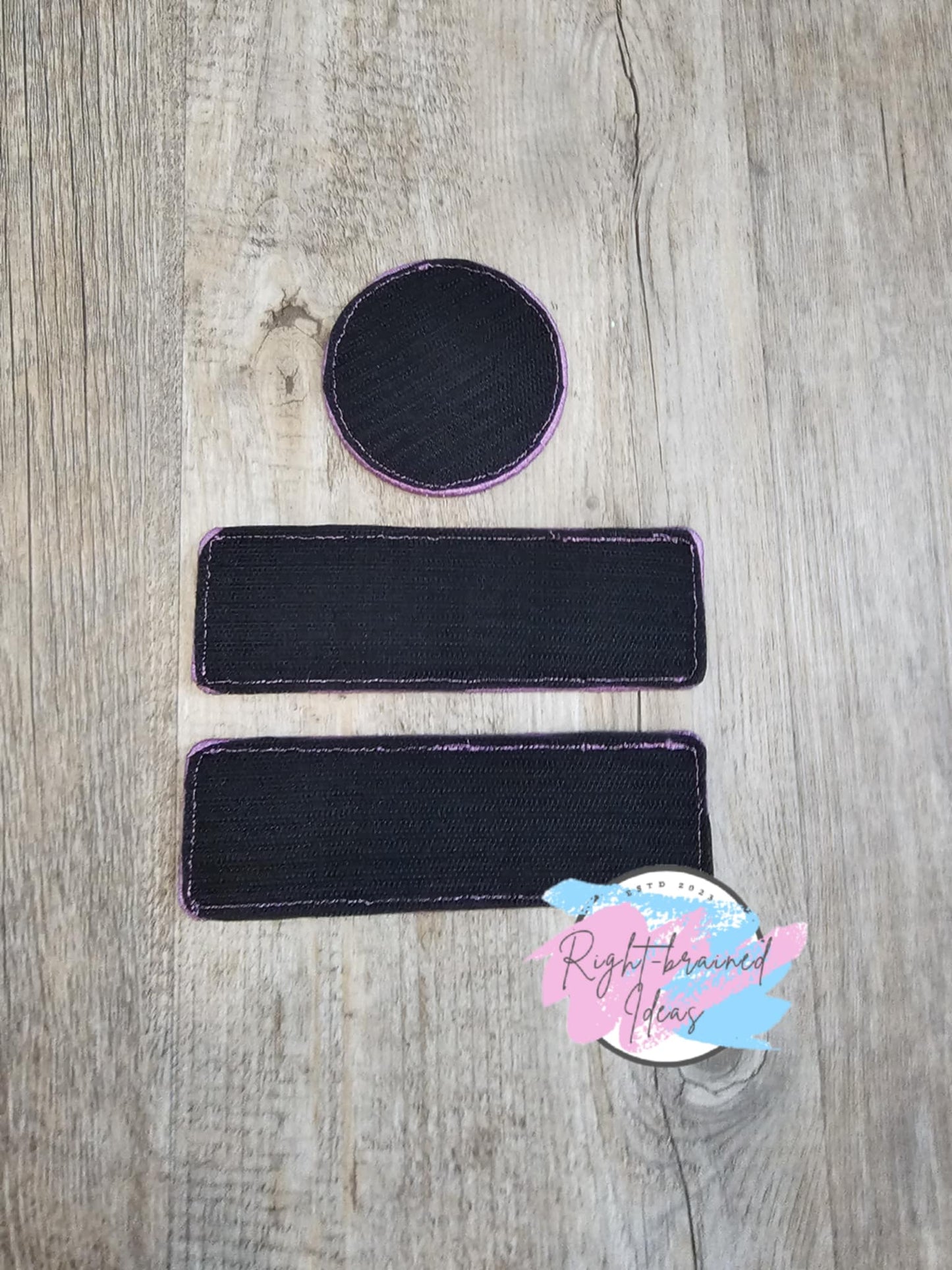 Service Dog In Training Lavender on Seafoam Twill Grow With Them Three-piece Set