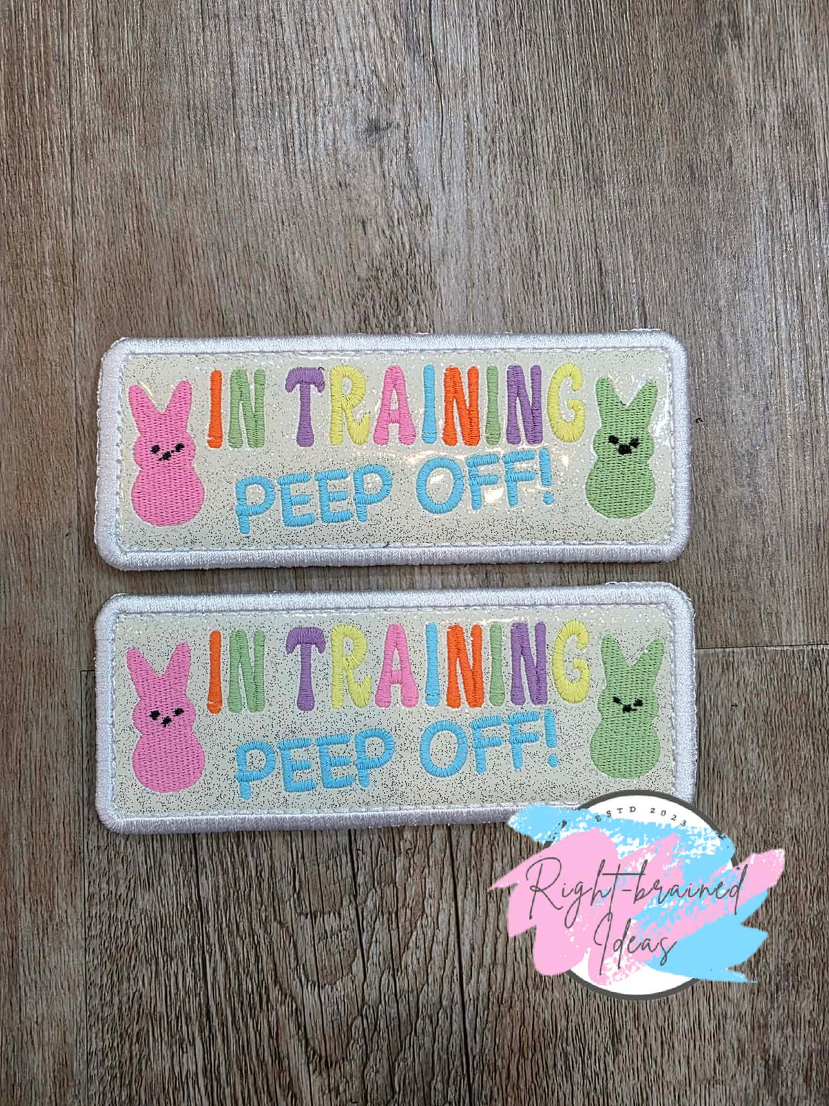 Fun Size Easter Bunny Marshmallow Inspired In Training Peep Off Multi ...