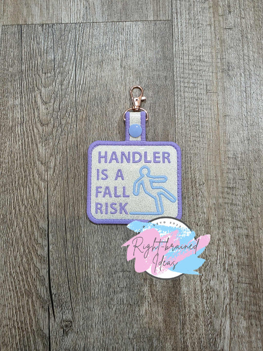 Frosted Flat Matt Lavender/Baby Blue On Sparkle White Vinyl Patch Tab